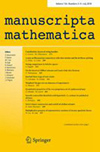 Manuscripta Mathematica雜志