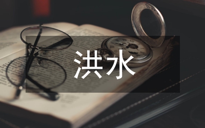 推求洪水淹沒狀態(tài)的途徑論文
